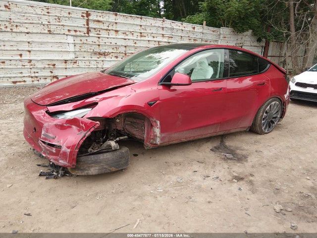 Auction sale of the 2024 Tesla Model Y Performance Dual Motor All-wheel Drive, vin: 7SAYGDEF7RF043061, lot number: 45477877