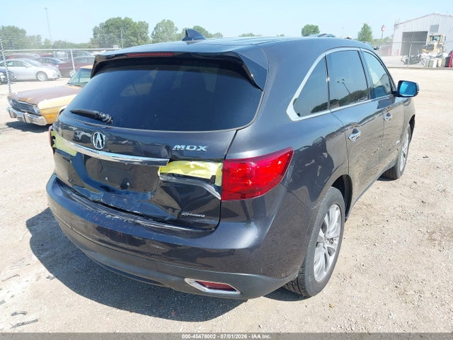 Продаж на аукціоні авто 2015 Acura Mdx Technology Package, vin: 5FRYD4H4XFB019721, номер лоту: 45478002