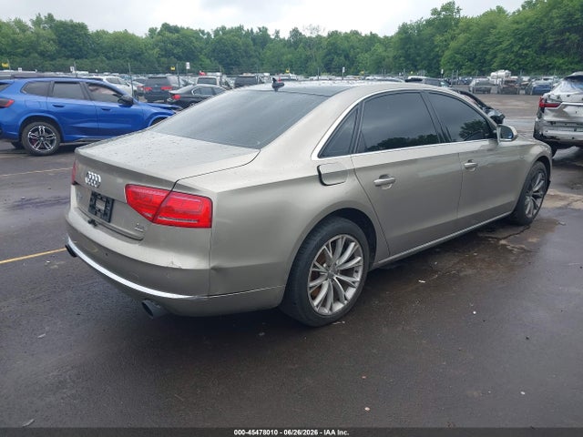 2012 Audi A8 L L 4.2 (tiptronic) (no Longer Orderable) მანქანა იყიდება აუქციონზე, vin: WAURVAFD1CN021873, აუქციონის ნომერი: 45478010
