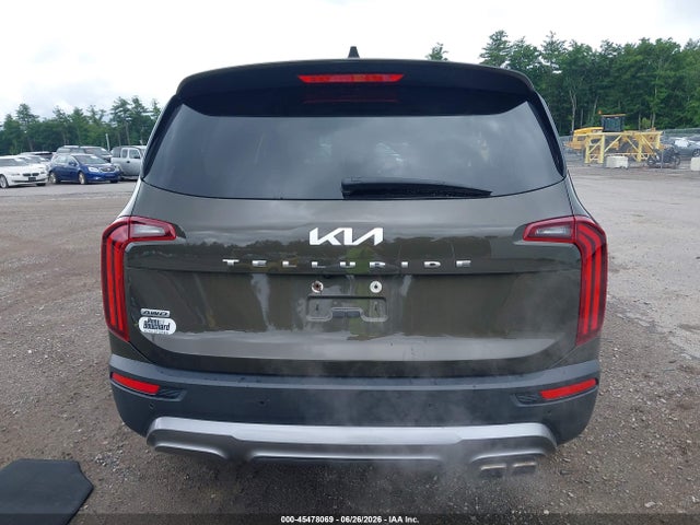 2022 Kia Telluride Ex მანქანა იყიდება აუქციონზე, vin: 5XYP3DHC6NG283078, აუქციონის ნომერი: 45478069