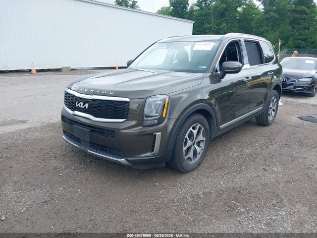 2022 Kia Telluride Ex მანქანა იყიდება აუქციონზე, vin: 5XYP3DHC6NG283078, აუქციონის ნომერი: 45478069