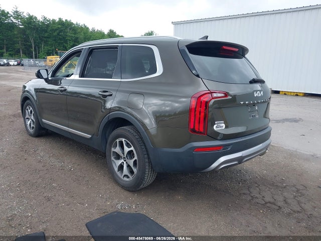 2022 Kia Telluride Ex მანქანა იყიდება აუქციონზე, vin: 5XYP3DHC6NG283078, აუქციონის ნომერი: 45478069