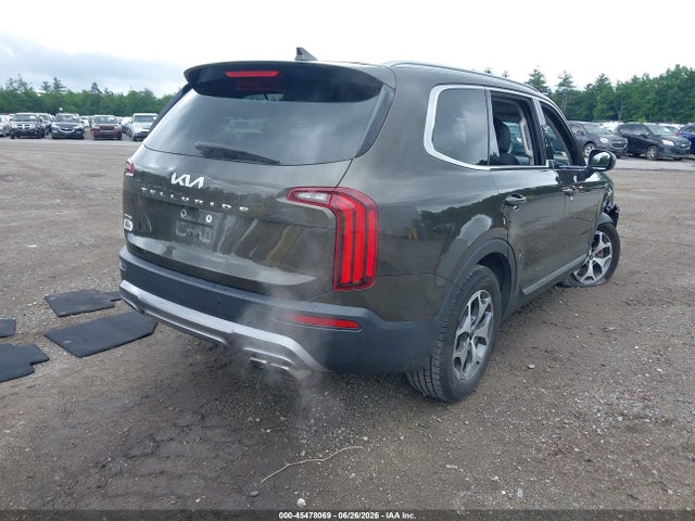 2022 Kia Telluride Ex მანქანა იყიდება აუქციონზე, vin: 5XYP3DHC6NG283078, აუქციონის ნომერი: 45478069