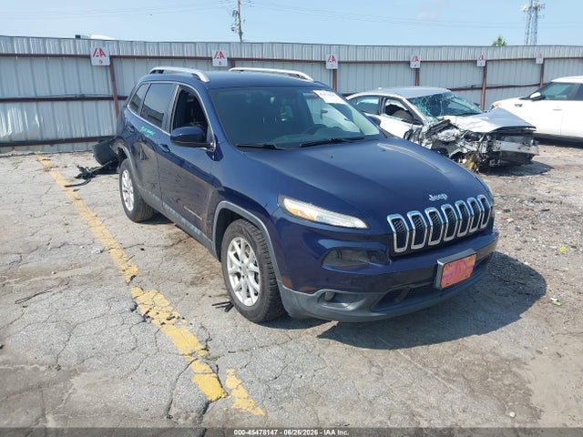2014 Jeep Cherokee Latitude მანქანა იყიდება აუქციონზე, vin: 1C4PJMCB4EW124938, აუქციონის ნომერი: 45478147