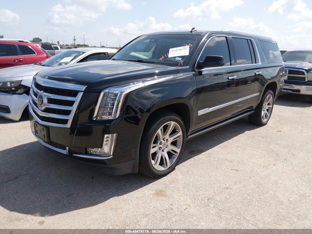 2015 Cadillac Escalade Esv Premium მანქანა იყიდება აუქციონზე, vin: 1GYS4JKJ9FR171708, აუქციონის ნომერი: 45478176