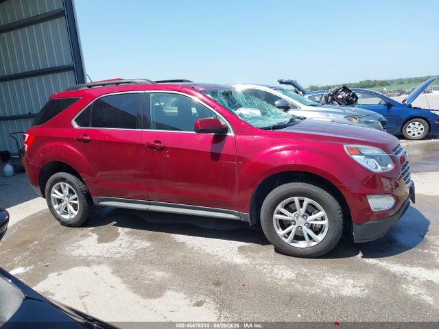 2016 Chevrolet Equinox Lt მანქანა იყიდება აუქციონზე, vin: 2GNALCEK6G6239875, აუქციონის ნომერი: 45478314