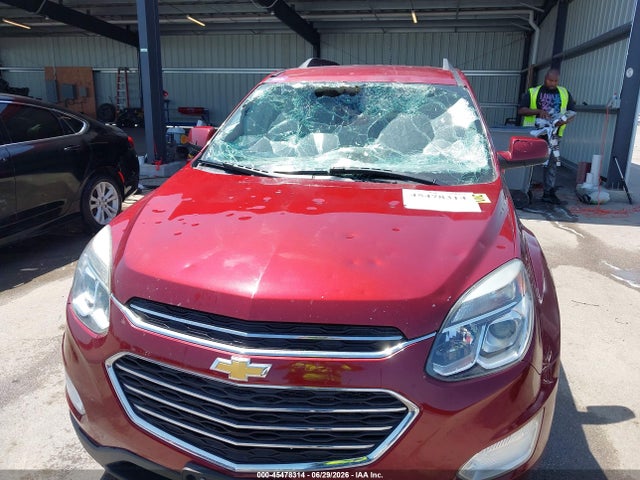 2016 Chevrolet Equinox Lt მანქანა იყიდება აუქციონზე, vin: 2GNALCEK6G6239875, აუქციონის ნომერი: 45478314