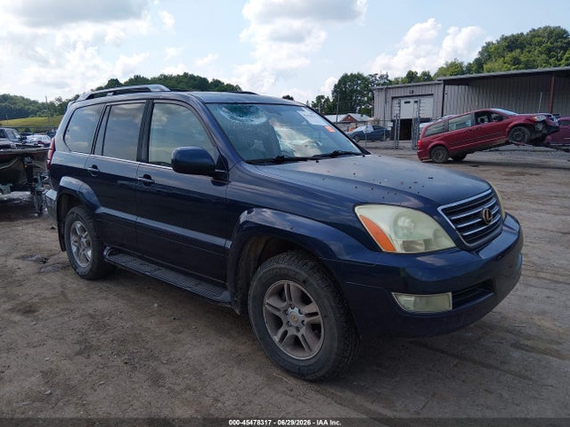 2004 Lexus Gx 470 მანქანა იყიდება აუქციონზე, vin: JTJBT20X940067210, აუქციონის ნომერი: 45478317