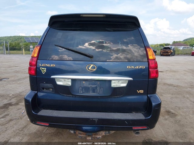2004 Lexus Gx 470 მანქანა იყიდება აუქციონზე, vin: JTJBT20X940067210, აუქციონის ნომერი: 45478317