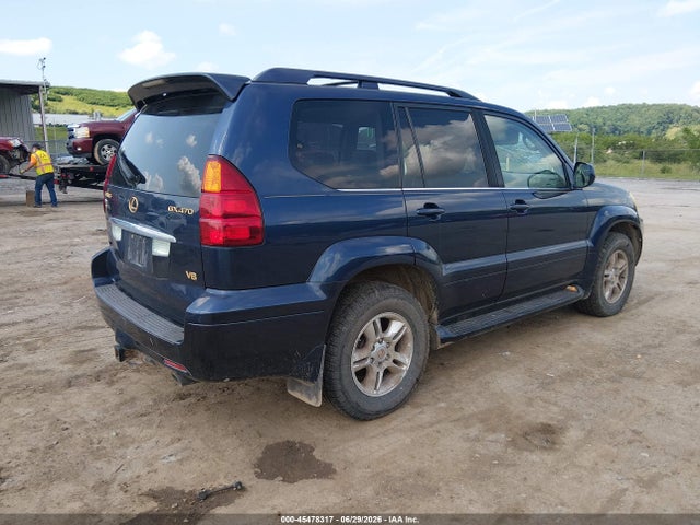 2004 Lexus Gx 470 მანქანა იყიდება აუქციონზე, vin: JTJBT20X940067210, აუქციონის ნომერი: 45478317