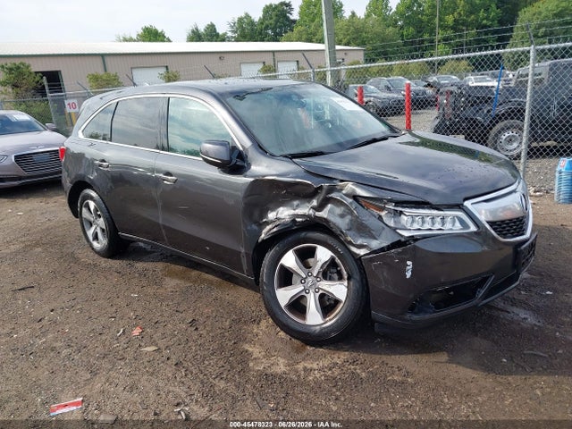 Auction sale of the 2016 Acura Mdx Acurawatch Plus Package, vin: 5FRYD4H25GB011901, lot number: 45478323