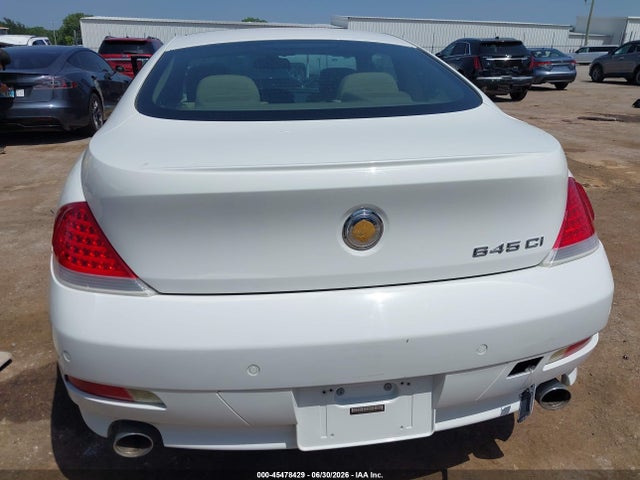Продаж на аукціоні авто 2004 Bmw 645ci, vin: WBAEH73494B215633, номер лоту: 45478429