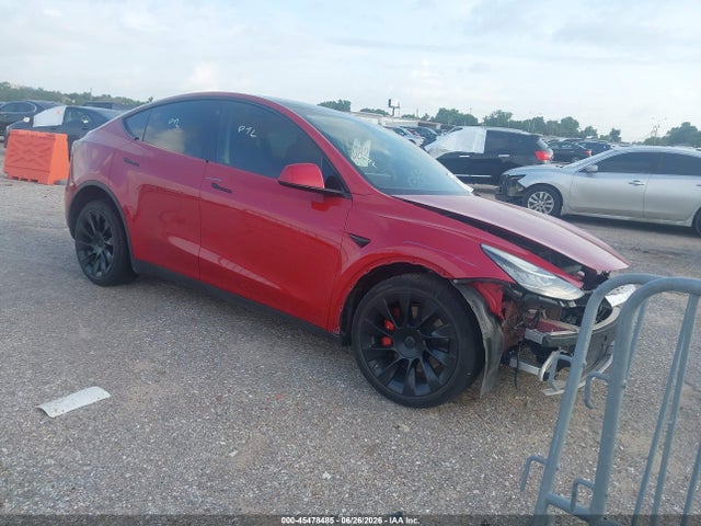 Aukcja sprzedaży 2022 Tesla Model Y Long Range Dual Motor All-wheel Drive, vin: 7SAYGDEE6NF395792, numer aukcji: 45478485
