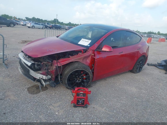 Aukcja sprzedaży 2022 Tesla Model Y Long Range Dual Motor All-wheel Drive, vin: 7SAYGDEE6NF395792, numer aukcji: 45478485