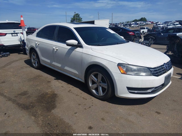 45478506 :رقم المزاد ، 1VWBN7A31DC141012 vin ، 2013 Volkswagen Passat 2.0l Tdi Se مزاد بيع