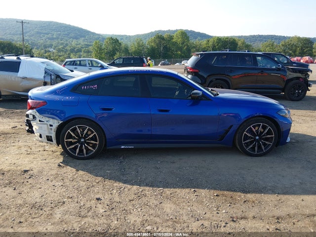 2025 Bmw I4 Gran Coupe Xdrive40 მანქანა იყიდება აუქციონზე, vin: WBY43HD06SFU33046, აუქციონის ნომერი: 45478601