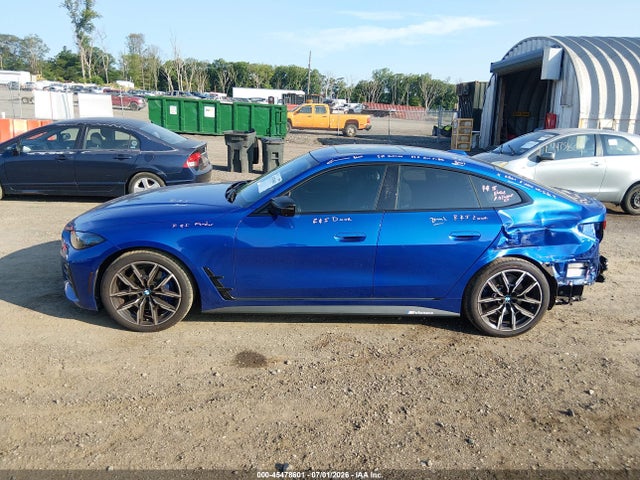 2025 Bmw I4 Gran Coupe Xdrive40 მანქანა იყიდება აუქციონზე, vin: WBY43HD06SFU33046, აუქციონის ნომერი: 45478601