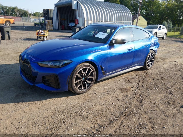 2025 Bmw I4 Gran Coupe Xdrive40 მანქანა იყიდება აუქციონზე, vin: WBY43HD06SFU33046, აუქციონის ნომერი: 45478601