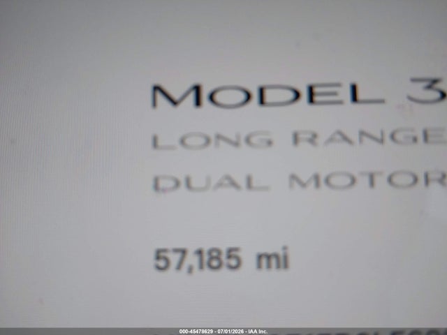 Продаж на аукціоні авто 2020 Tesla Model 3 Long Range Dual Motor All-wheel Drive, vin: 5YJ3E1EB6LF622042, номер лоту: 45478629