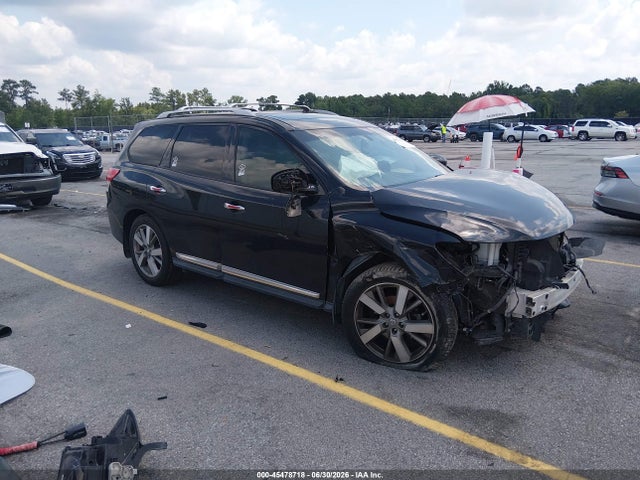 Auction sale of the 2016 Nissan Pathfinder Platinum, vin: 5N1AR2MN3GC665796, lot number: 45478718