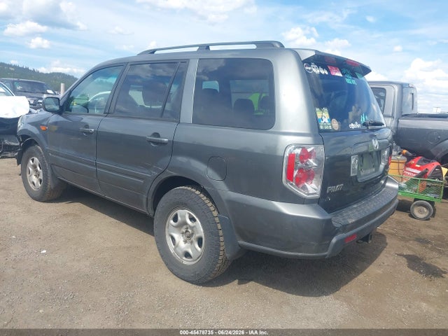2007 Honda Pilot Ex-l მანქანა იყიდება აუქციონზე, vin: 2HKYF18547H508962, აუქციონის ნომერი: 45478735