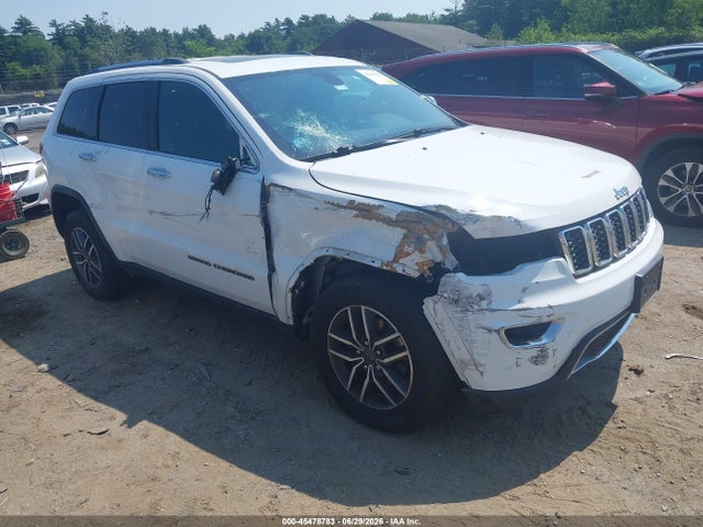 45478783 :رقم المزاد ، 1C4RJFBG5LC377119 vin ، 2020 Jeep Grand Cherokee Limited 4x4 مزاد بيع