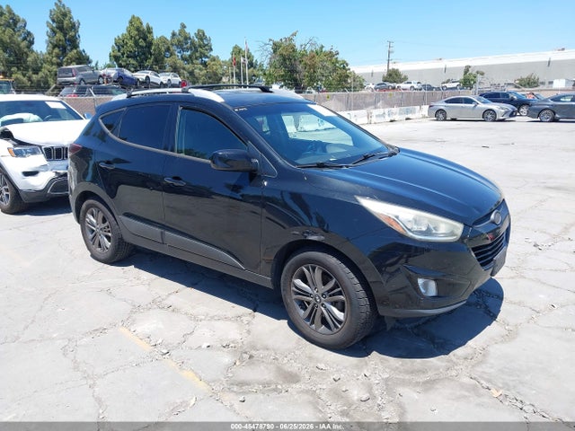 2014 Hyundai Tucson Se მანქანა იყიდება აუქციონზე, vin: KM8JUCAG2EU940737, აუქციონის ნომერი: 45478790