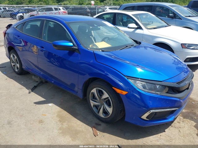 2020 Honda Civic Lx მანქანა იყიდება აუქციონზე, vin: 19XFC2F66LE020113, აუქციონის ნომერი: 45478833