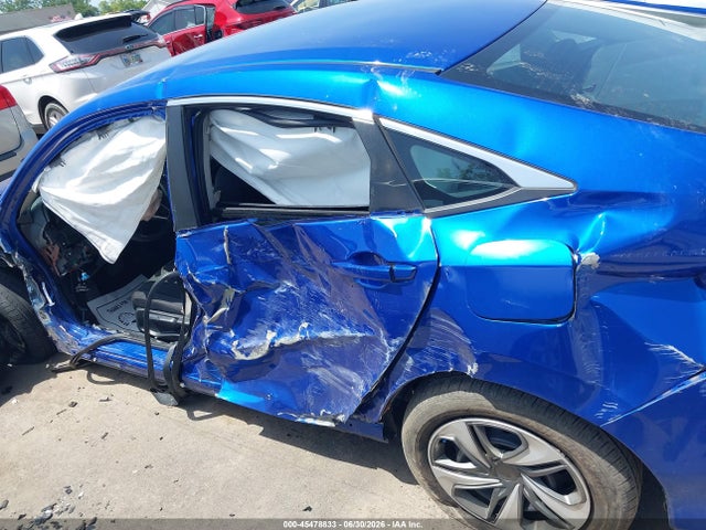 2020 Honda Civic Lx მანქანა იყიდება აუქციონზე, vin: 19XFC2F66LE020113, აუქციონის ნომერი: 45478833