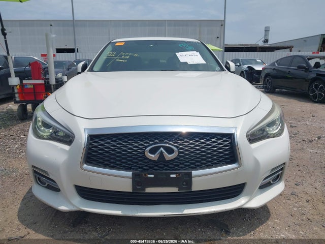 45478836 :رقم المزاد ، JN1BV7AP9FM343733 vin ، 2015 Infiniti Q50 Premium مزاد بيع