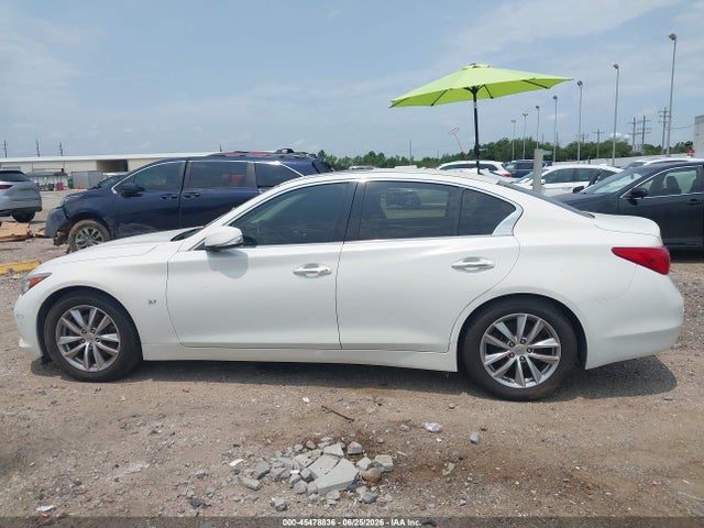 45478836 :رقم المزاد ، JN1BV7AP9FM343733 vin ، 2015 Infiniti Q50 Premium مزاد بيع