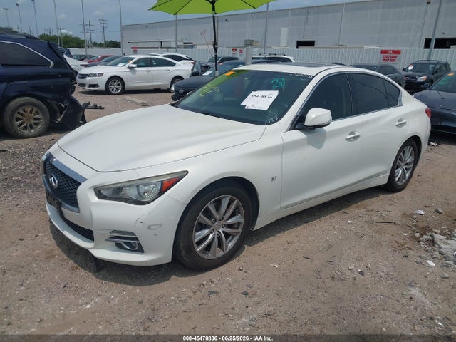 45478836 :رقم المزاد ، JN1BV7AP9FM343733 vin ، 2015 Infiniti Q50 Premium مزاد بيع
