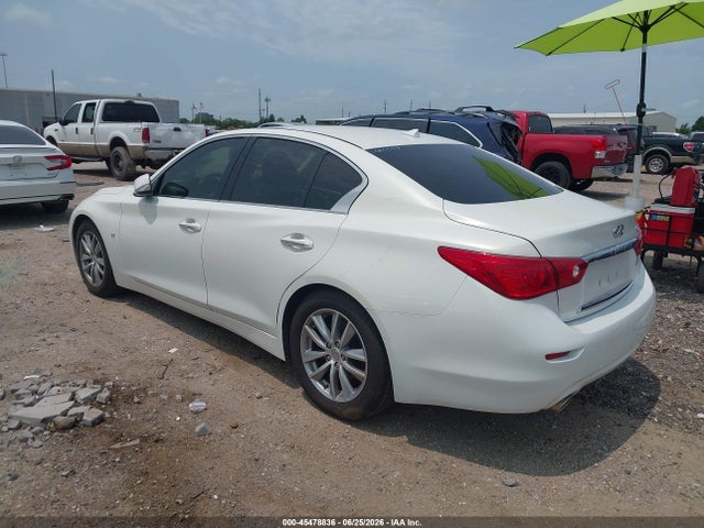 45478836 :رقم المزاد ، JN1BV7AP9FM343733 vin ، 2015 Infiniti Q50 Premium مزاد بيع