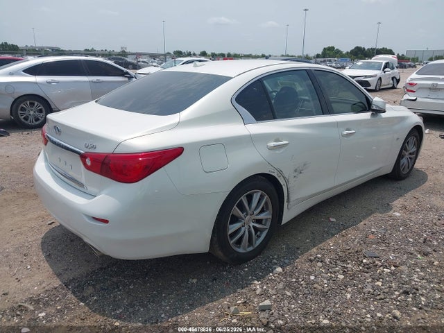 45478836 :رقم المزاد ، JN1BV7AP9FM343733 vin ، 2015 Infiniti Q50 Premium مزاد بيع