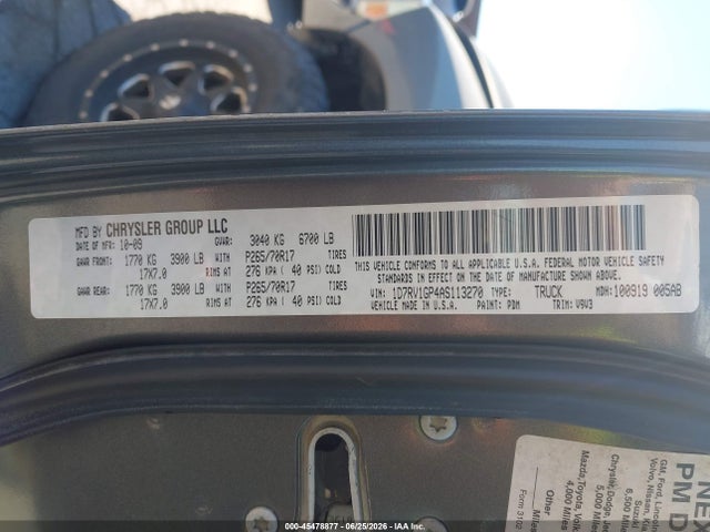 Продаж на аукціоні авто 2010 Dodge Ram 1500 Slt/sport/trx, vin: 1D7RV1GP4AS113270, номер лоту: 45478877