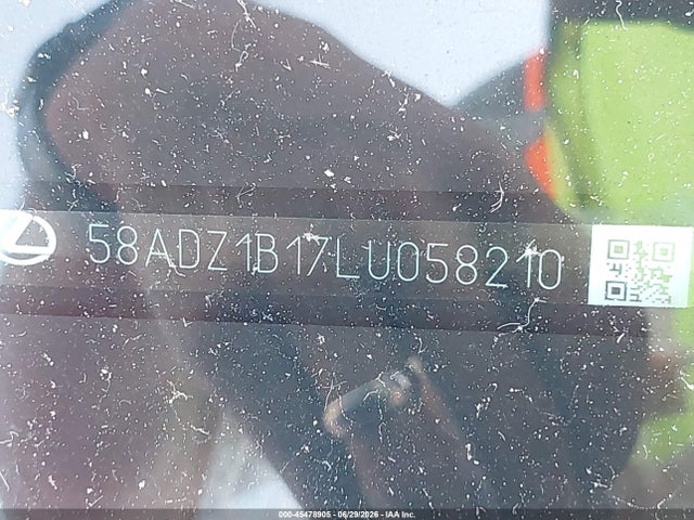 45478905 :رقم المزاد ، 58ADZ1B17LU058210 vin ، 2020 Lexus Es 350 مزاد بيع