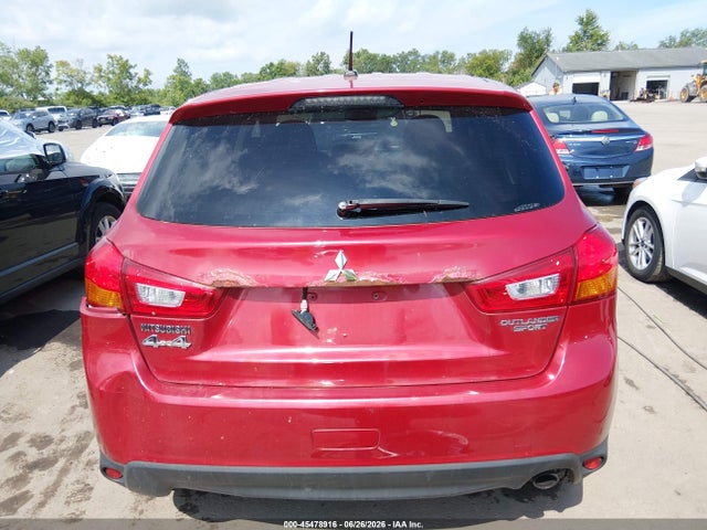 2013 Mitsubishi Outlander Sport Se მანქანა იყიდება აუქციონზე, vin: 4A4AR4AU0DE013724, აუქციონის ნომერი: 45478916