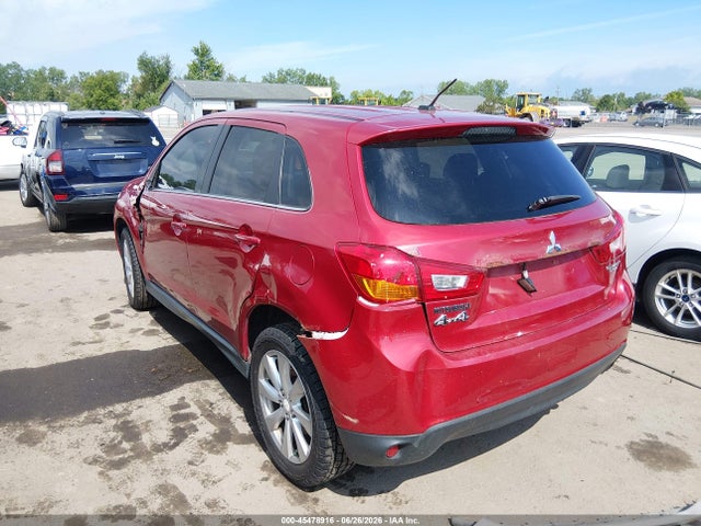 2013 Mitsubishi Outlander Sport Se მანქანა იყიდება აუქციონზე, vin: 4A4AR4AU0DE013724, აუქციონის ნომერი: 45478916