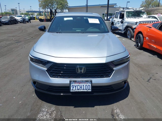 2025 Honda Accord Hybrid Sport-l მანქანა იყიდება აუქციონზე, vin: 1HGCY2F71SA042052, აუქციონის ნომერი: 45479039