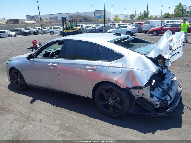 2025 Honda Accord Hybrid Sport-l მანქანა იყიდება აუქციონზე, vin: 1HGCY2F71SA042052, აუქციონის ნომერი: 45479039