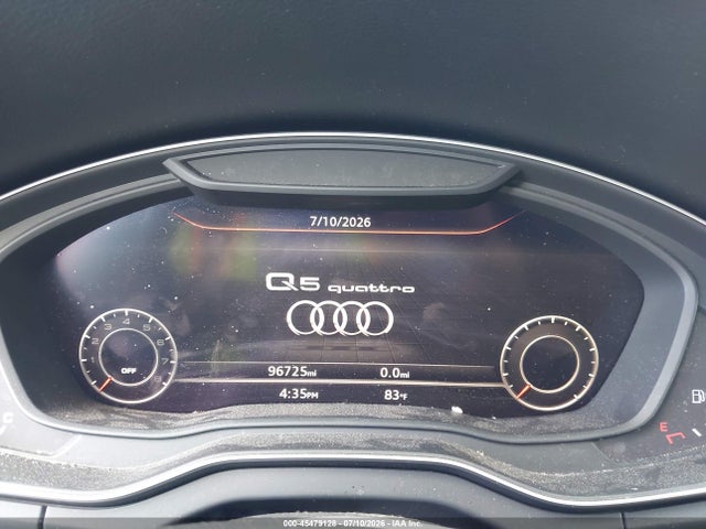 Aukcja sprzedaży 2018 Audi Q5 2.0t Premium/2.0t Tech Premium, vin: WA1CNAFY5J2098427, numer aukcji: 45479128