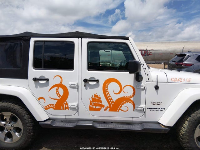Aukcja sprzedaży 2017 Jeep Wrangler Unlimited Sahara, vin: 1C4HJWEG6HL716923, numer aukcji: 45479183