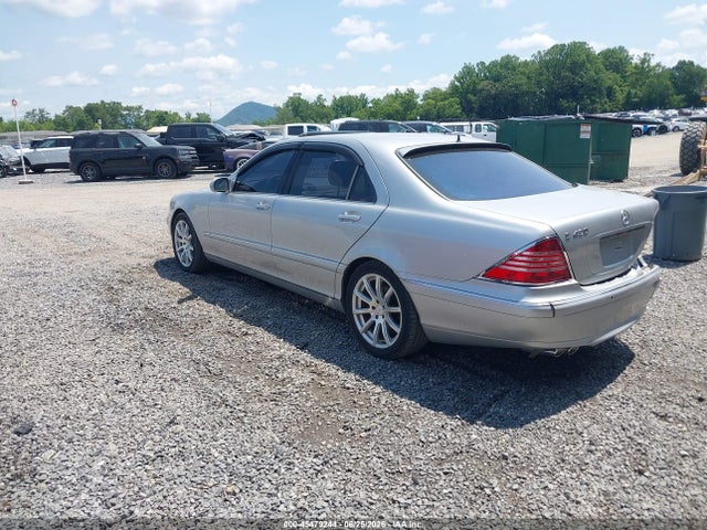 2003 Mercedes-benz S 430 მანქანა იყიდება აუქციონზე, vin: WDBNG70J03A364130, აუქციონის ნომერი: 45479244