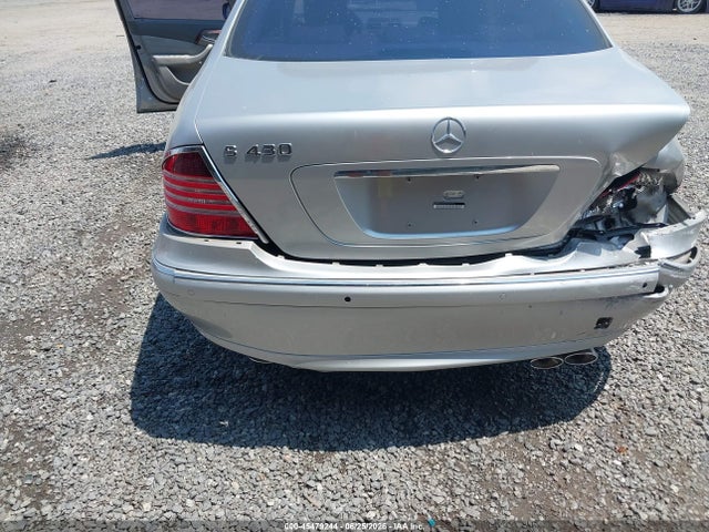 2003 Mercedes-benz S 430 მანქანა იყიდება აუქციონზე, vin: WDBNG70J03A364130, აუქციონის ნომერი: 45479244