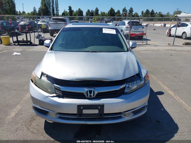 2012 Honda Civic Ex-l მანქანა იყიდება აუქციონზე, vin: 19XFB2F98CE312083, აუქციონის ნომერი: 45479274