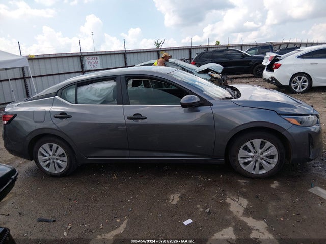 2025 Nissan Sentra S მანქანა იყიდება აუქციონზე, vin: 3N1AB8BV2SY207538, აუქციონის ნომერი: 45479324
