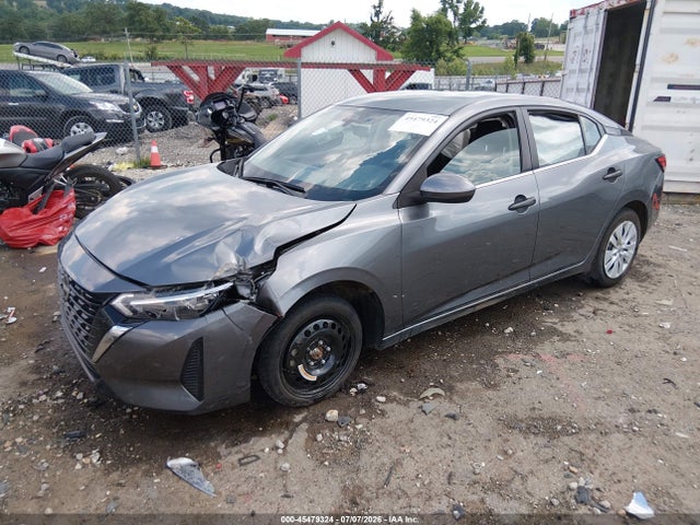 2025 Nissan Sentra S მანქანა იყიდება აუქციონზე, vin: 3N1AB8BV2SY207538, აუქციონის ნომერი: 45479324