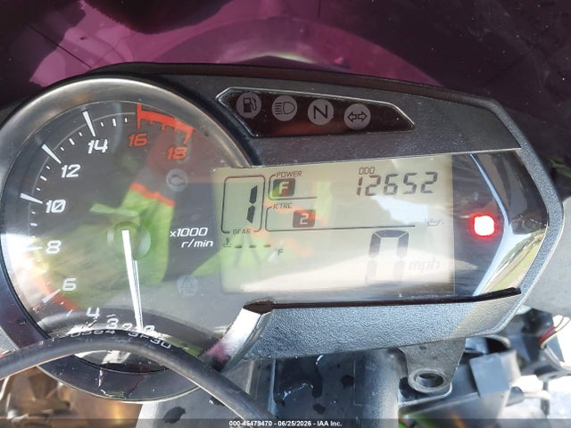 2013 Kawasaki Zx636 E მანქანა იყიდება აუქციონზე, vin: JKBZXJE15DA002455, აუქციონის ნომერი: 45479470