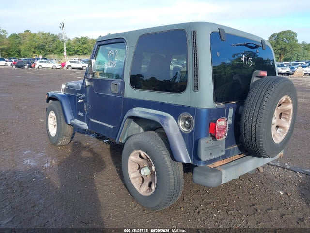 1997 Jeep Wrangler Sport მანქანა იყიდება აუქციონზე, vin: 1J4FY19S5VP512455, აუქციონის ნომერი: 45479715