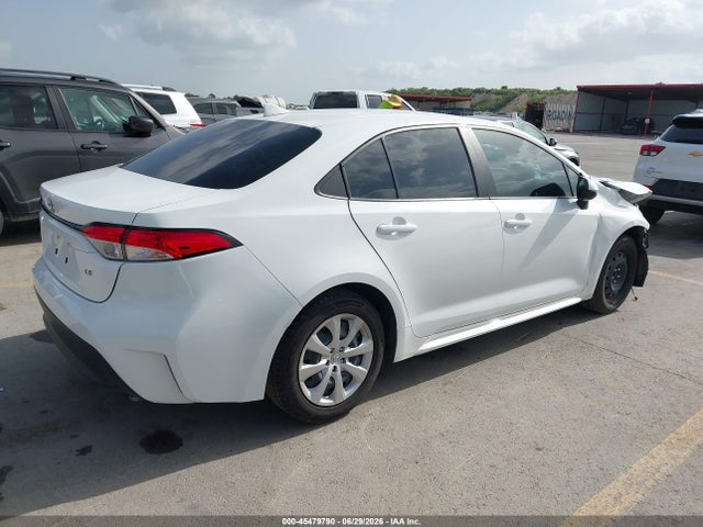 2024 Toyota Corolla Le მანქანა იყიდება აუქციონზე, vin: 5YFB4MDE8RP110730, აუქციონის ნომერი: 45479790
